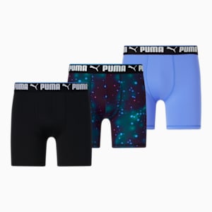 Men's Boxer Briefs [3 Pack], BLUE / BLACK, extralarge